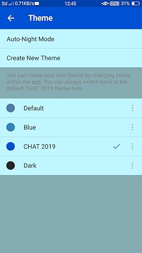 CHAT 2019