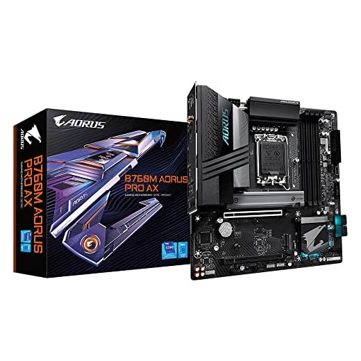 Placa Mãe Gigabyte B760M AORUS PRO AX WIFI (LGA 1700/4xDDR5/HDMI/DP/M.2/USB 3.2)