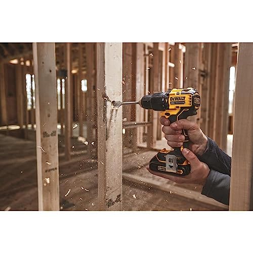 DEWALT ATOMIC 20V MAX* Hammer Drill, Cordless, Compact, 1/2-Inch, Tool Only (DCD709B) - Image 6