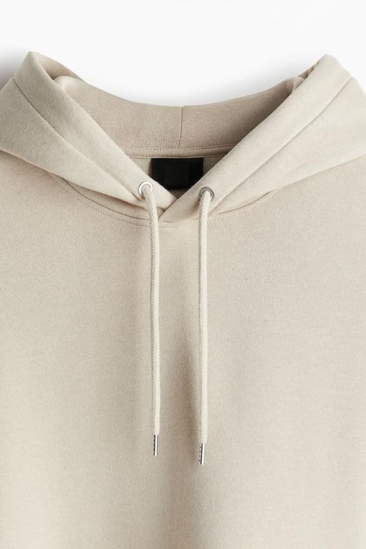 Image of Casual Fleece Hoodie Sweatshirt Solid Hooded Collar Drawstring Long Sleeve Pullover for Men & Women