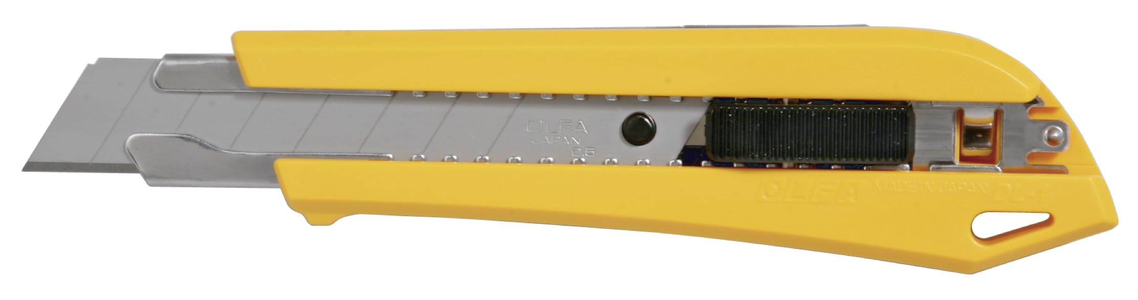 Olfa DL-1 Knife with 18 mm Blade, Automatic Lock and Container for Used Blades