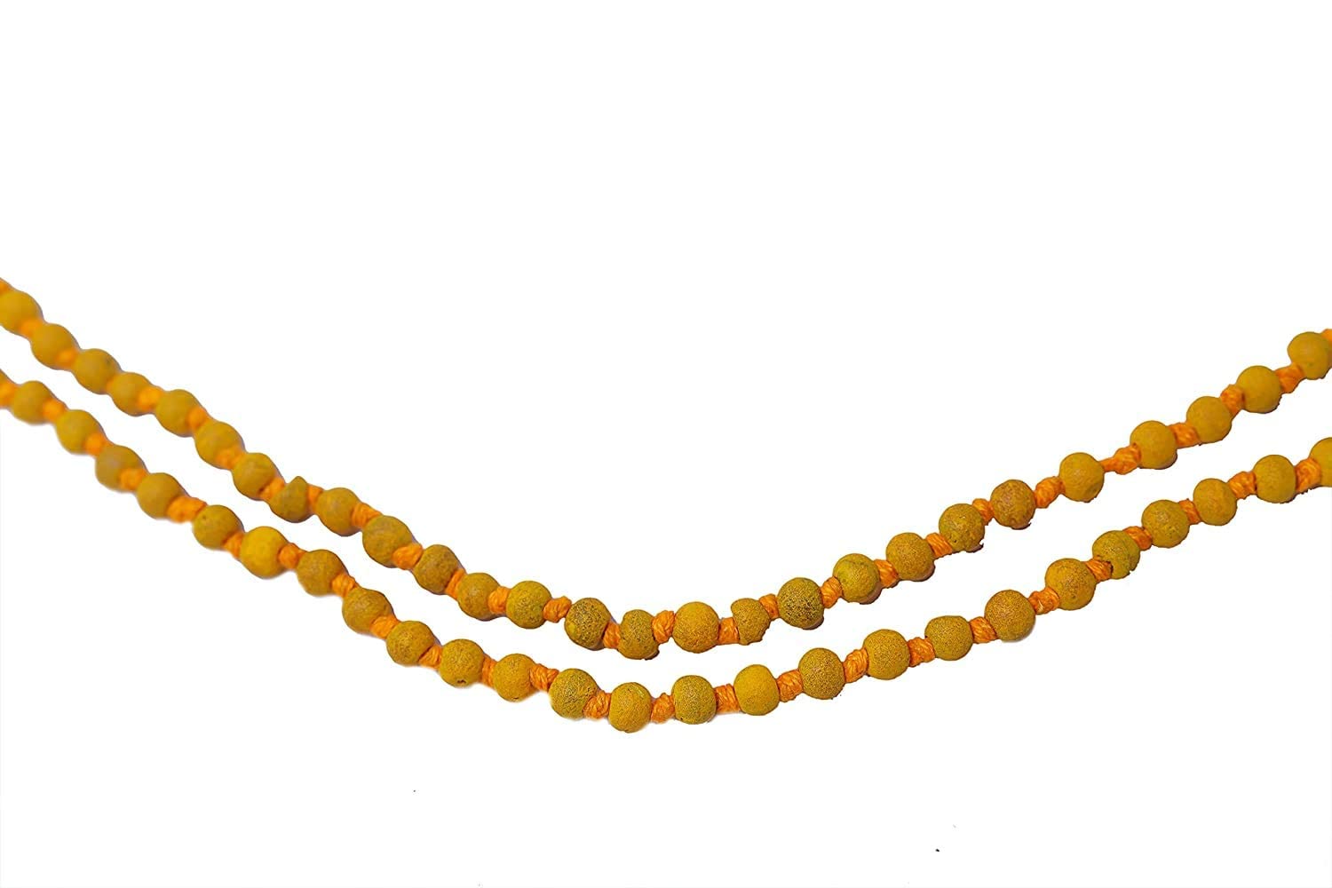Maa Baglamukhi Turmeric Mala - Spiritual Protection -3