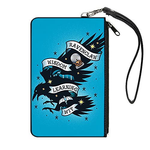 Buckle-Down Carteira feminina com zíper Harry Potter pequena, 16,5 cm x 8,8 cm