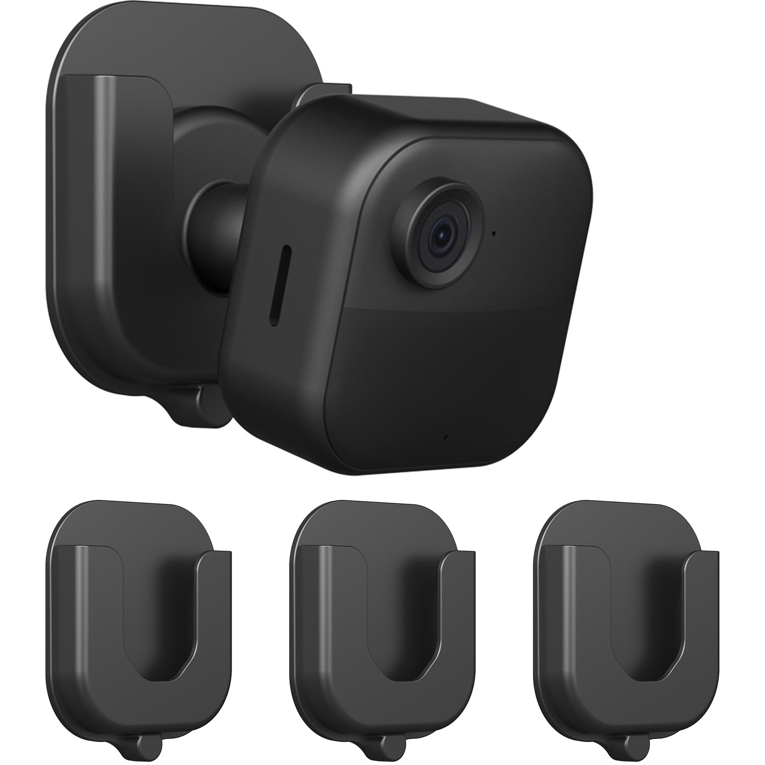 3PACK Adhesive Wall Mount Bracket for Blink Outdoor 4th Gen & 3rd Gen, Blink Indoor/Blink Mini/Mini 2 Camera, No Tools Need No Drill