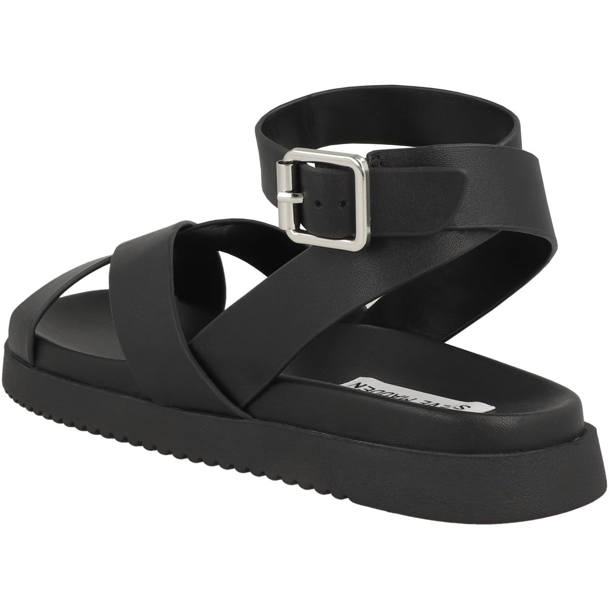 Steve Madden Sandalias de piel Myrrine negro