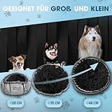 Pets Perfect® Schnüffelteppich Hund – Intelligenzspielzeug & Schnüffelmatte zur Nasenarbeit – rutschfest, Waschbar & Filz-Material – Beschäftigung & Lernspielzeug für kleine & große Hunde