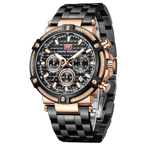 Montre homme chronographe étanche pour ne plus jamais manquer un rendez-vous important