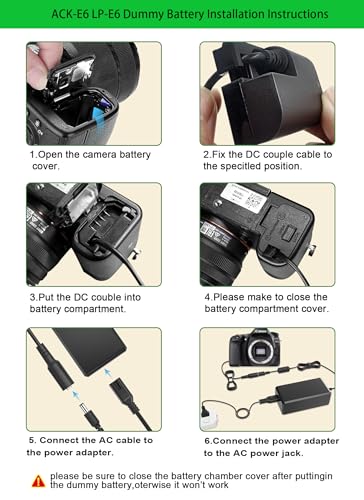 69-Gonine-Decode-Ac-Power-Adapter-Kit-Ack-E6-for-Canon-Eos-70d7d-Eos-60d6d-Eos-5d-Mark-Ii-Iii-Eos-5ds-Eos-5ds-R-Eos-5d-Cameras-Black