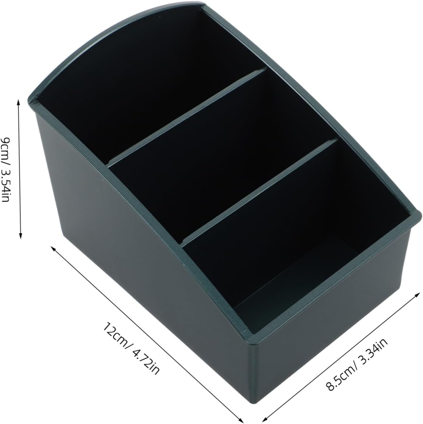 3 Compartment Plastic Sugar Packet Organizer Box for Coffee