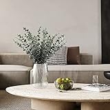 24pcs Eucalyptus Stems Artificial Eucalyptus Leaves Stems Real Grey Green Touch Leaf Branches for Home Office Flowers Bouquet Centerpiece Wedding Decoration - Image 7