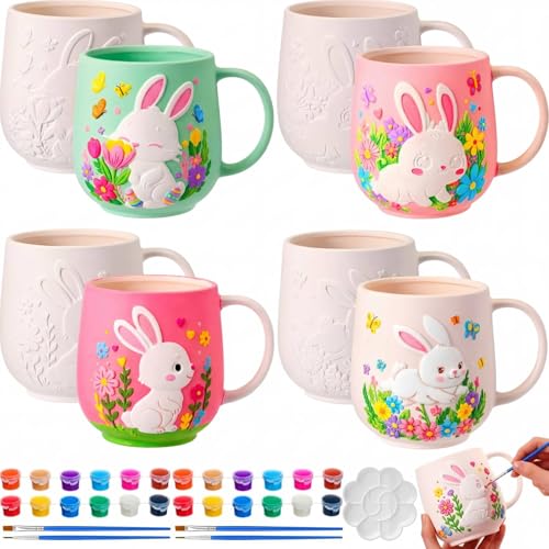 Zubebe 4 Sets Easter Paint...