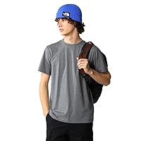 The North Face NF0A87NGDYY M S/S Simple Dome Tee T-Shirt Uomo TNF Medium Grey Heather Taglia XXL