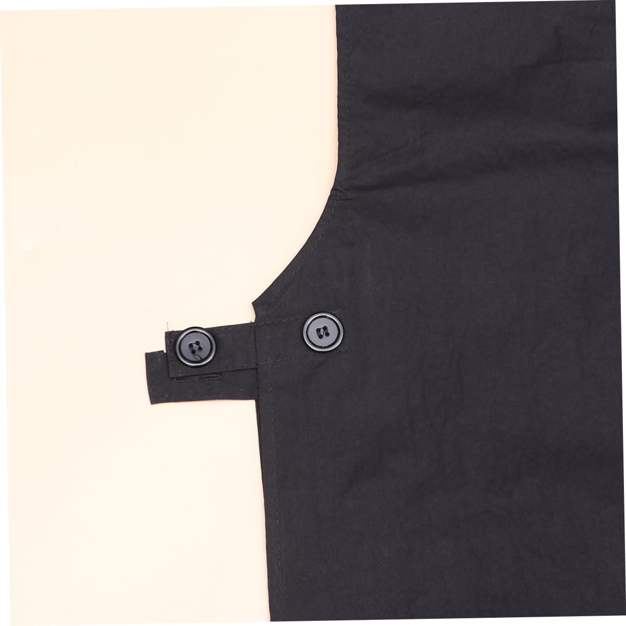 NAMOARLY 1pc Shop Assistant Apron Stylist Apron with Pockets Hair Dye Cape Adjustable Bib Apron Hairdresser Apron Hairdresser Smock Grooming Apron Sleeveless Apron Haircut Apron Black