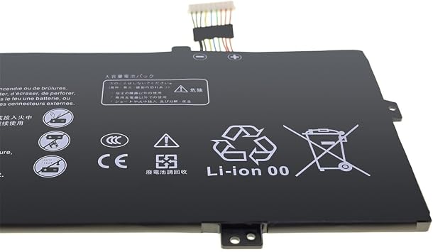 HB4593R1ECW Laptop Battery 2ICP5/64/84-2 Replacement for Huawei MateBook X Pro Honor Magicbook MateBook 14 matebook x pro i7-8550u 8gb 512gb 7.6V 7410mAh/56.3Wh