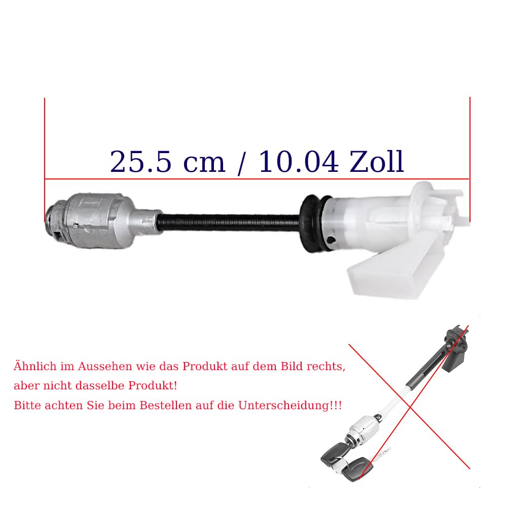1343577 - Kit di riparazione per cofano automobilistico, con 2 chiavi per Ford Focus MK2 (A)