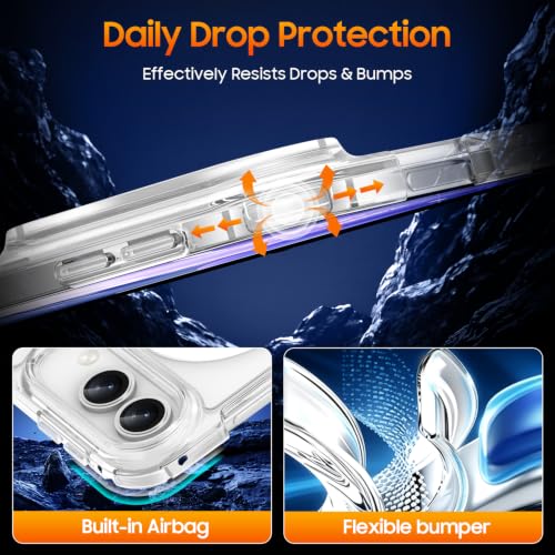 MAKAVO for iPhone Duo Case Magnetic, Clear White by MAKAVO - Used condition - Image 5