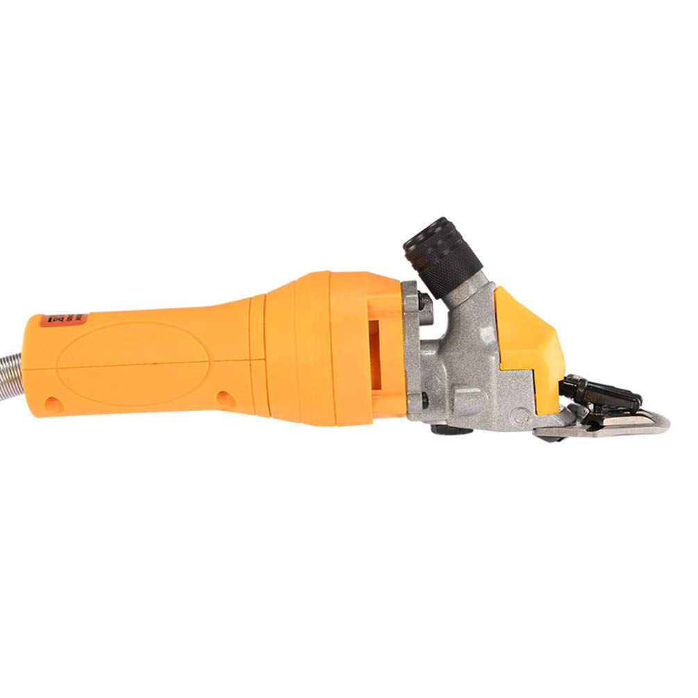 690W Esquiladora Eléctrica Profesional ara Oveja,esquiladora Para Ovejas Eficiente con Eje Flexible, Para Afeitar Lana de Piel en Ovejas, Cabras, Ganado, Ganado de Granja, Mascotas,Yellow