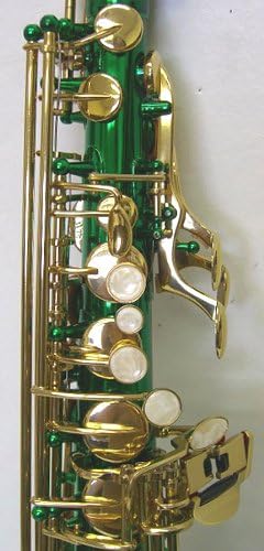 SKY Student Eb GREEN Alto Saxophone with Case and Accessories