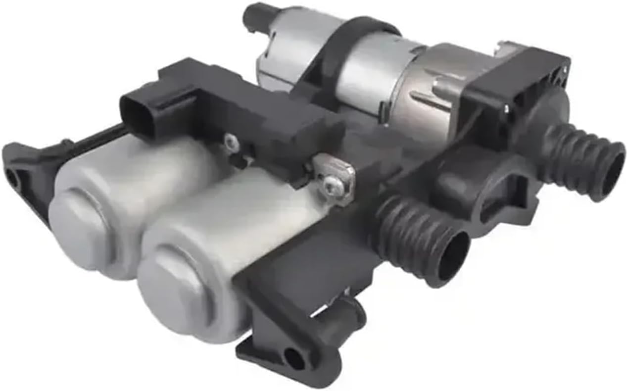 Car Water Valve with Auxiliary Water Pump Compatible with BMW E38 7 Series E39 5 Series E53,E34 1995-2003 OE 64118374994(Only Valve)
