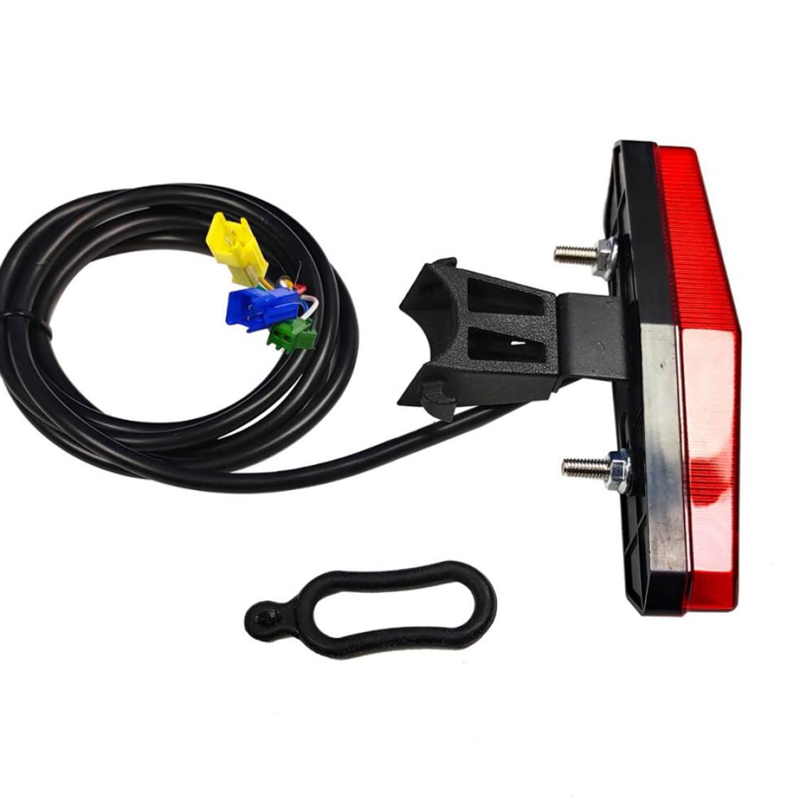 Faro per bici elettrica Fanale posteriore Gruppo luci per bicicletta elettrica Luce anteriore Corno posteriore Set nero