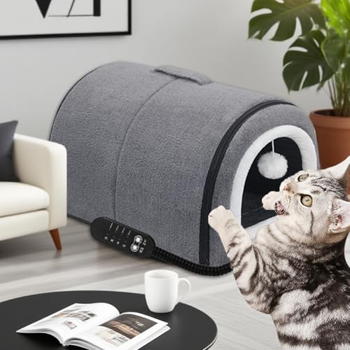 Lit chauffant pour chats d'exception et grand confort d'hiver - 3