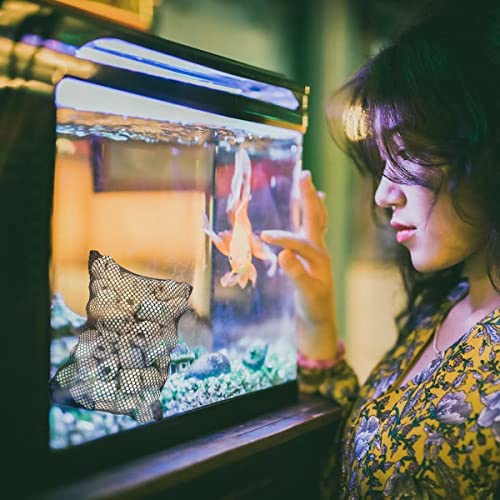 Image of 5 Pcs Tanks Filter Media Bags, Aquarium Media Bag, Aquarium Filter Bags, Fish Tank Media Mesh Filter Bags, with Zipper Reusable Aquarium Filter Media Bags.for Activated Carbon, Ceramic Rings, etc