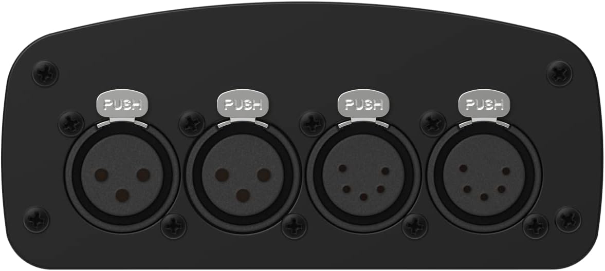 Enttec D-Split 70578 DMX 4 Port Isolated Splitter / Isolator (3/5-Pin)
