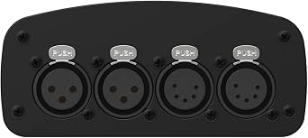 Enttec D-Split 70578 DMX 4 Port Isolated Splitter / Isolator (3/5-Pin)