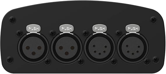 Enttec D-Split 70578 DMX 4 Port Isolated Splitter / Isolator (3/5-Pin)