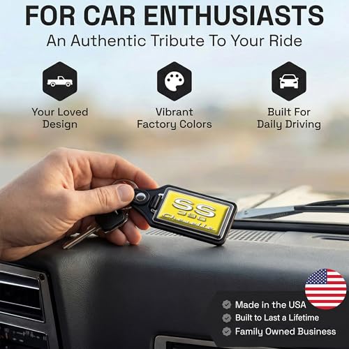 Image of Brotherhood Car Key Chain for Chevelle - Classic Models Keychain for Men and Women Gift Key Ring