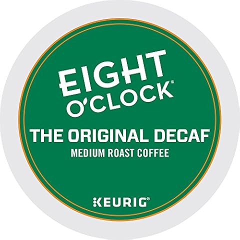 Eight O'Clock Coffee The Original Decaf, Single-Serve Keurig K-Cup Pods, Medium Roast Coffee, 48 Count Cover