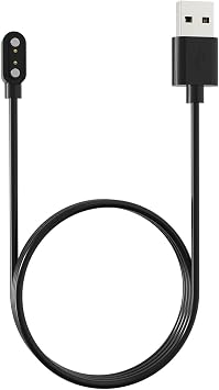 Power Adapter Stand Base USB-Fast Charging Cable Suitable for DIZO Watch 2 Smartwatch Overload-Protect