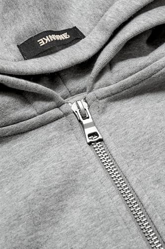 ANANKE FATE Heavyweight Fleece Double Zip Hoodie for Men – Oversized Drop Shoulder, 360 GSM Cotton Fleece, Zip-Up Streetwear2