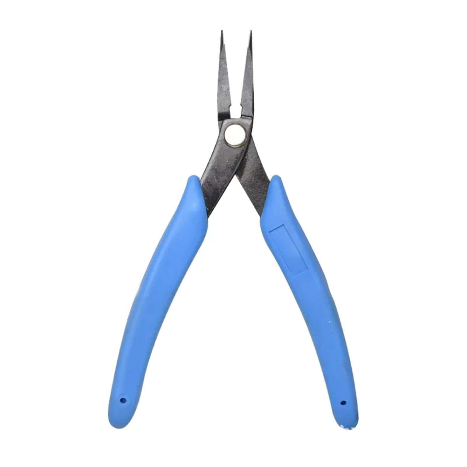 Pinza a becchi lunghi in acciaio ad alto tenore di carbonio, pinza a becchi piatti, strumenti for aprire e chiudere fili piegati, 1/2 pz.(1pc Style B)