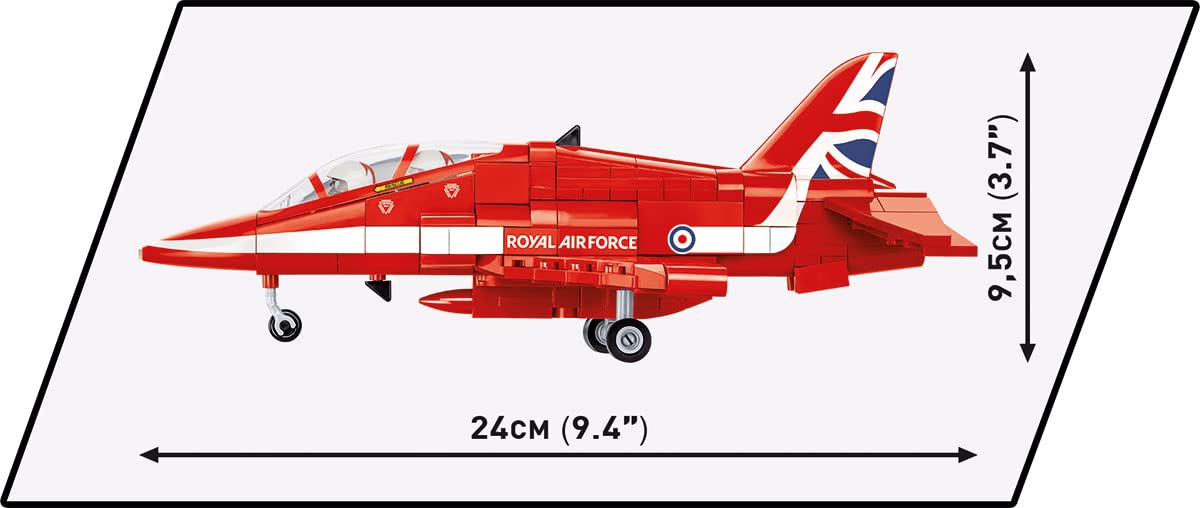 COBI Bae HAWK T1 Red Arrows, 23.9 cm - Image 4