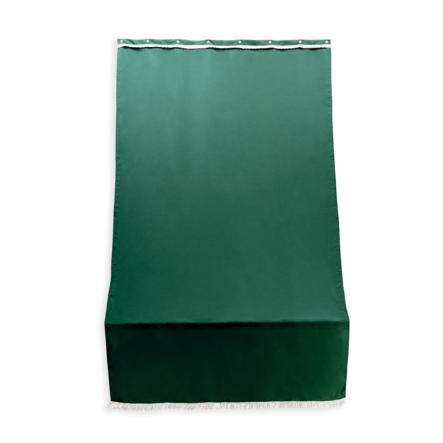 Tenda da Sole per Esterno Verde con Anelli h 300x140 cm - Tende da Sole per Esterni Rimovibili in Poliestere - Tendone Balcone Esterno Parasole per Giardino e Gazebo