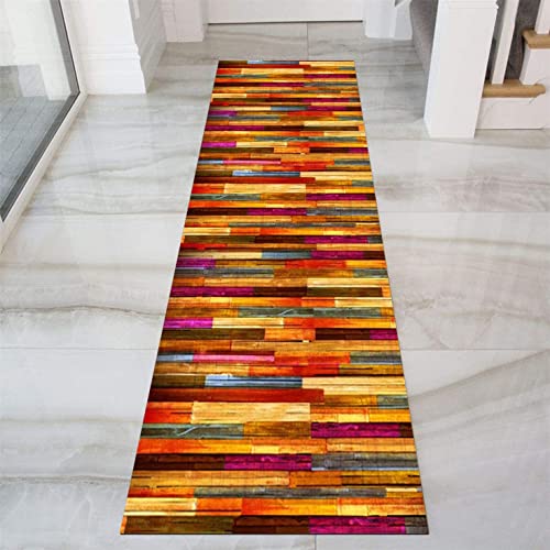GJIF Alfombra de Corredor for Pasillo, Piso de Sala de Estar Antideslizante de diseño Moderno for Pasillo/Cocina/escaleras, Ancho 60 cm / 70 cm / 80 cm / 90 cm / 100 cm / 120 cm Cover