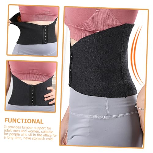 Faja lumbar ajustable XL para soporte y calor miniatura 4