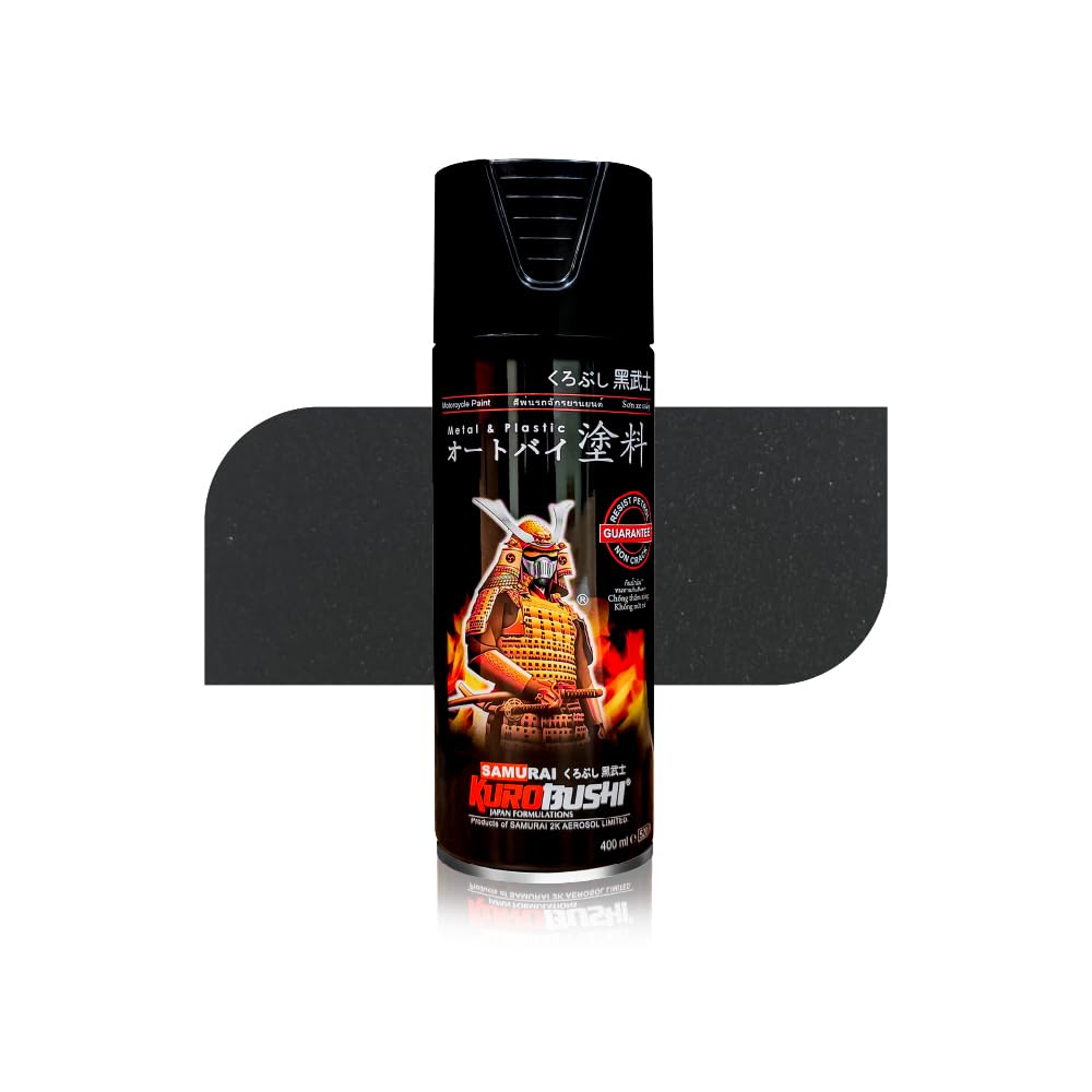 samurai kurobushi kawasaki motorcycle paint colours k159 black spray paint 400 ml (pack of 1)