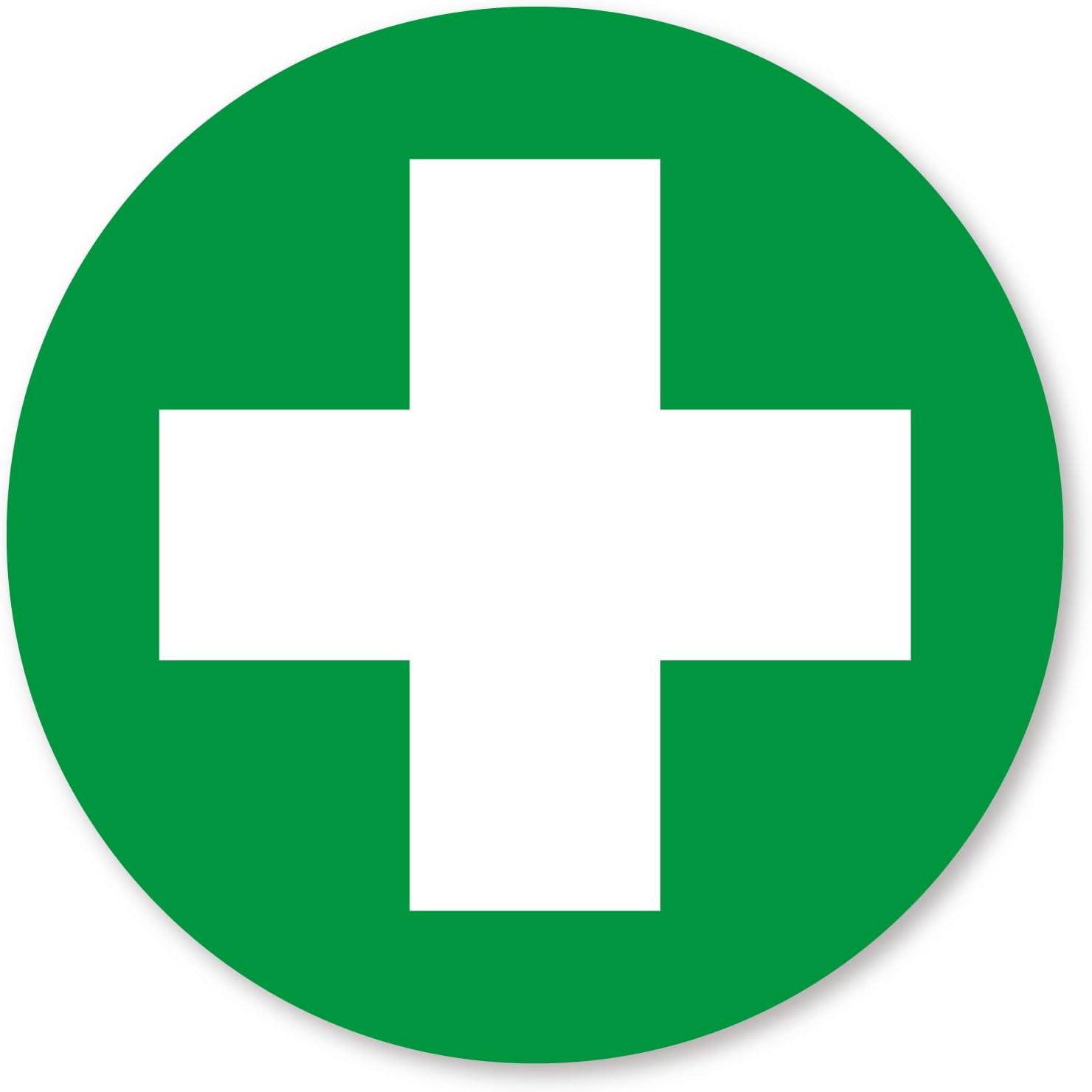 First Aid Box Stickers,90mm, Selfadhesive Vinyl Sticker, Firs Aid and