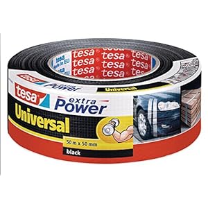 tesa extra Power Universal Gewebeband – Gewebeverstärktes Ductape zum Reparieren, Befestigen, Bündeln, Verstärken oder…