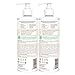 Babo Botanicals Sensitive Baby 2-in-1 Shampoo and Wash with Natural Oat Protein, Shea and Cocoa Butter, Unscented, 32 Fl Oz