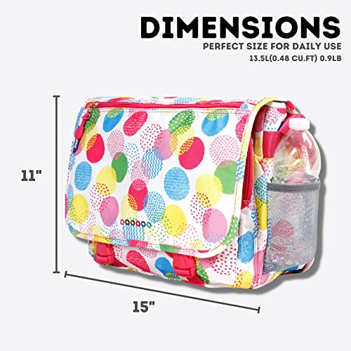 Image of J World New York Terry Messenger Bag for Women Girls School Kids