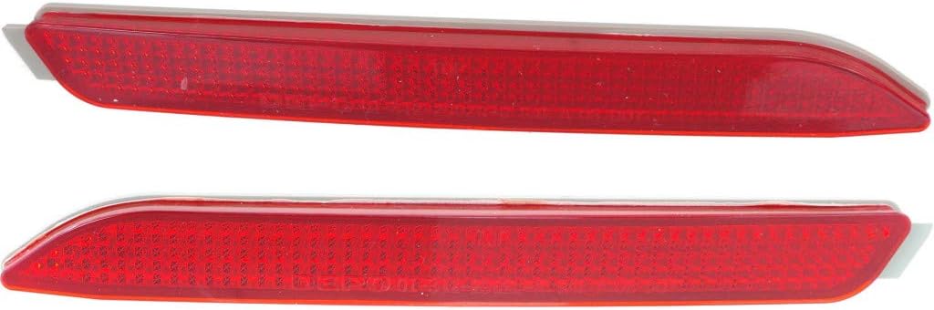 For Toyota Sienna Rear Reflector 2011-2020 Pair Driver and Passenger Side Excludes SE For LX2830100, LX2831100 | 81920-08010, 81910-08010