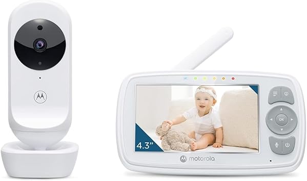 Babá Eletrônica VM34 S/Fio 4.3 Canção de Ninar Zoom Motorola
