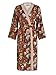 Produktbild ESSENZA Kimono Sarai Filou Blumen Pfingstrosen Tulpen Viskose Leather Brown, M