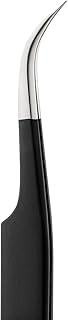 Eyesy Lash Ultimate Volume Lash Tweezer | Professional Volume False Lash Application Tool | Multi Shapes & Purposes Tweezers | Non-Slip Grip Tweezers TWE_UVO_BLA (Black)