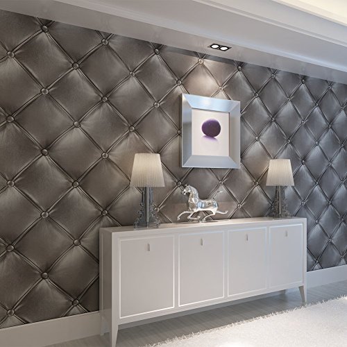 HANMERO Carta da Parati Moderna 3D Motivo di Pelle...