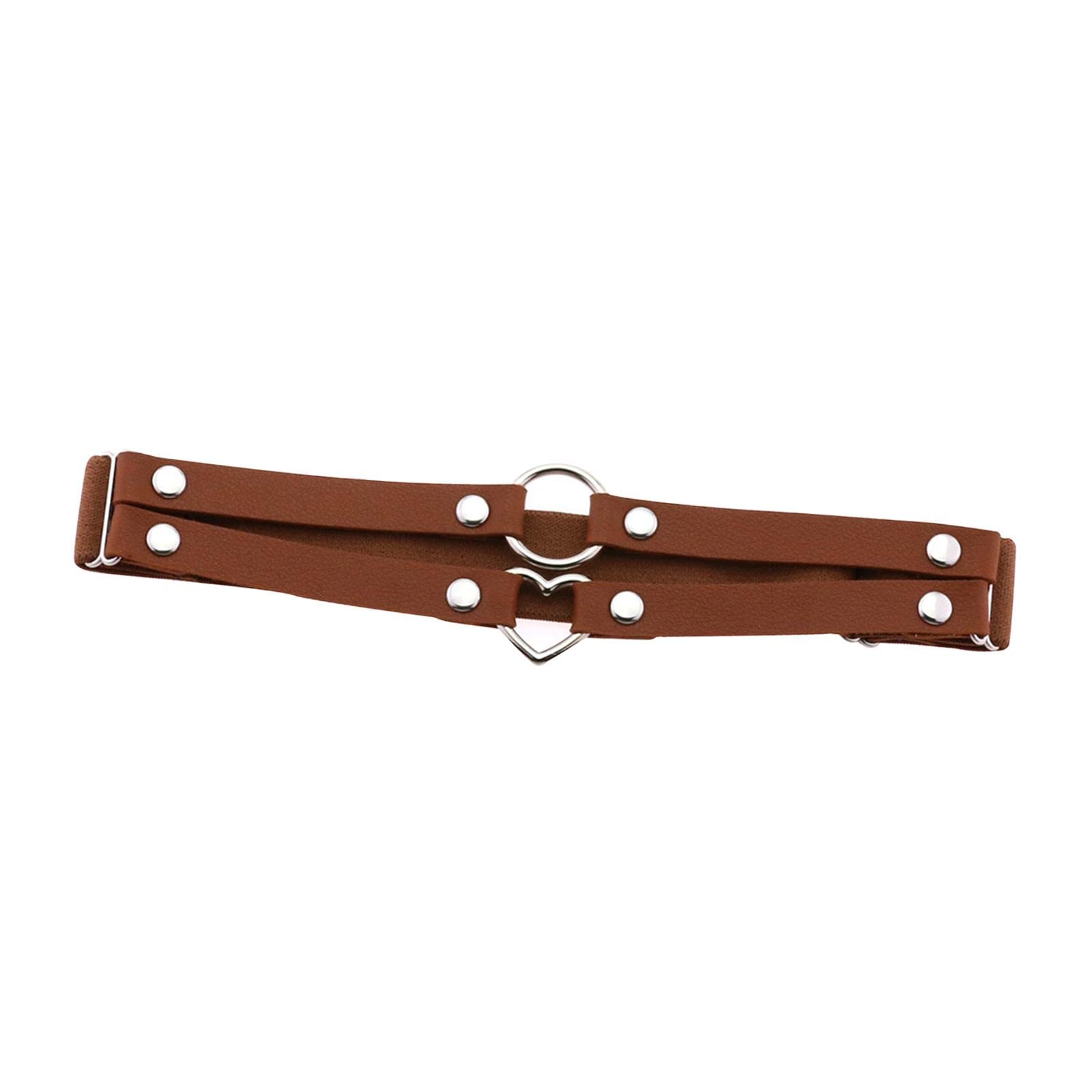 Elastic Leg Garter Belt Fashion Gifts Ladies Punk for Birthday Party Cosplay Coffee-image-23