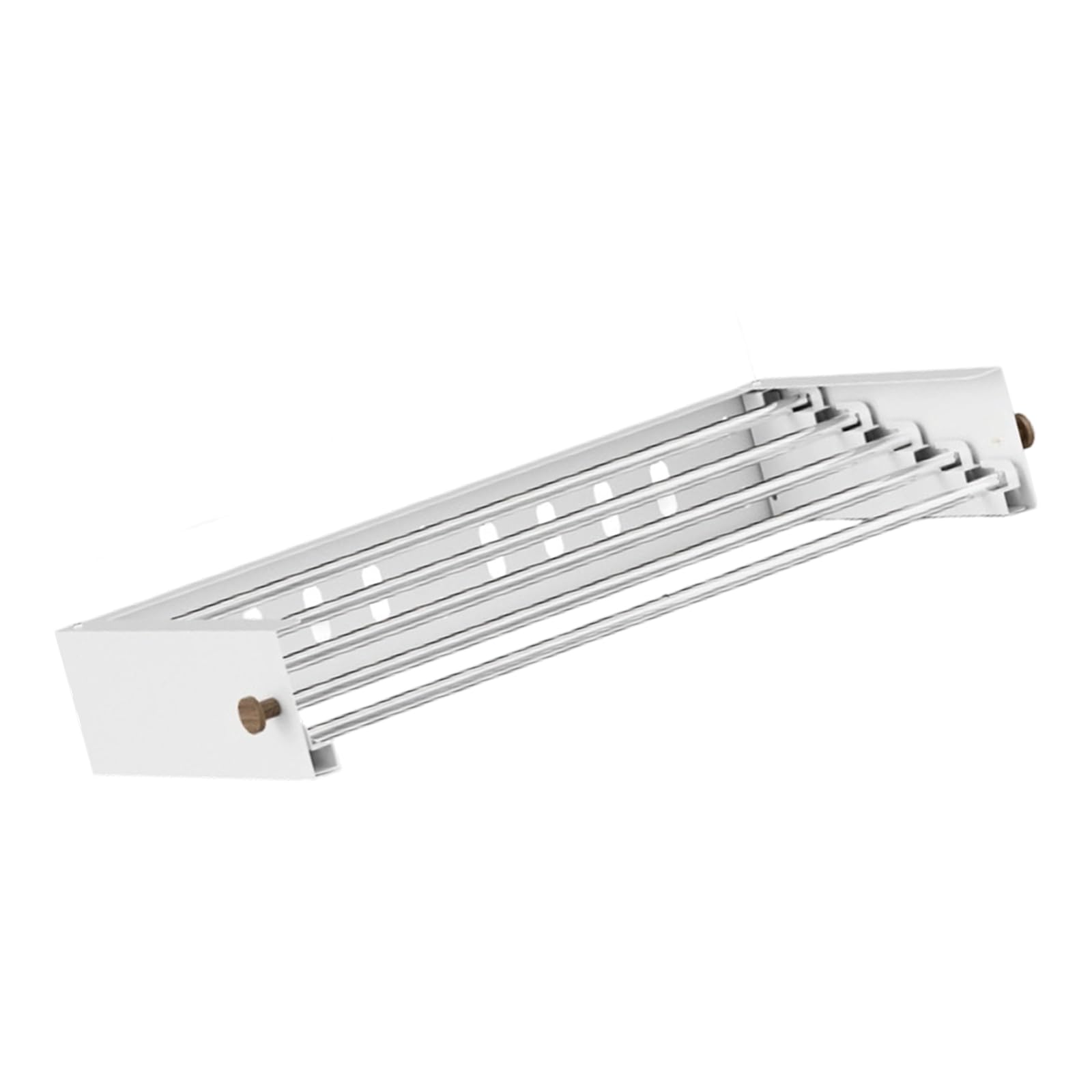 ZEPFJHE Discreet Folding Laundry Drying Rack Built From Sturdy Stainless Steel Ideal for Compact Living Spaces Compact Laundry Hanger